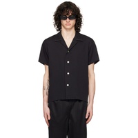 세컨드 레이어 Second/Layer Black Avenue Shirt 241902M192002