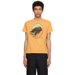 세컨드 레이어 Second/Layer Yellow La Bomba T-Shirt 241902M213002