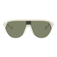 디스트릭트 비전 District Vision 오프화이트 Off-White Nagata Speed Blade Sunglasses 241920M134017