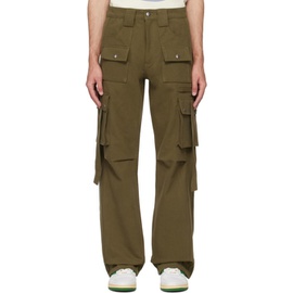 루드 Rhude Green Pockets Cargo Pants 241923M188000