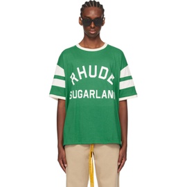 루드 Rhude Green Sugarland T-Shirt 241923M213010