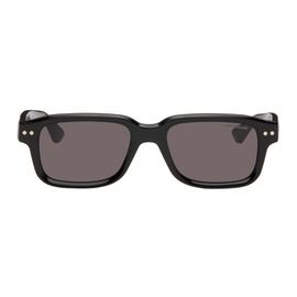 몽블랑 Black Rectangular Sunglasses 241926M134008
