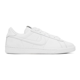 Black Comme des Garcons White Nike 에디트 Edition Tennis Classic Sneakers 241935F128000