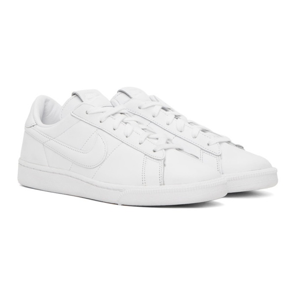 나이키 Black Comme des Garcons White Nike 에디트 Edition Tennis Classic Sneakers 241935F128000