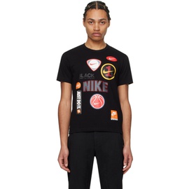 Black Comme des Garcons Black Nike 에디트 Edition T-Shirt 241935M213003