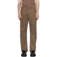 Entire Studios Brown Task Trousers 241940M191005