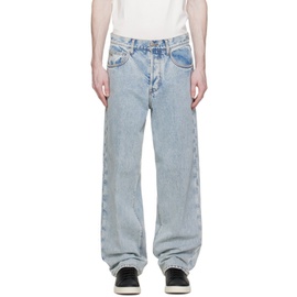 Emporio Armani Blue 5 Pocket Jeans 241951M186014