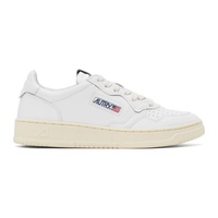 AUTRY White Medalist Low Sneakers 241954M237011