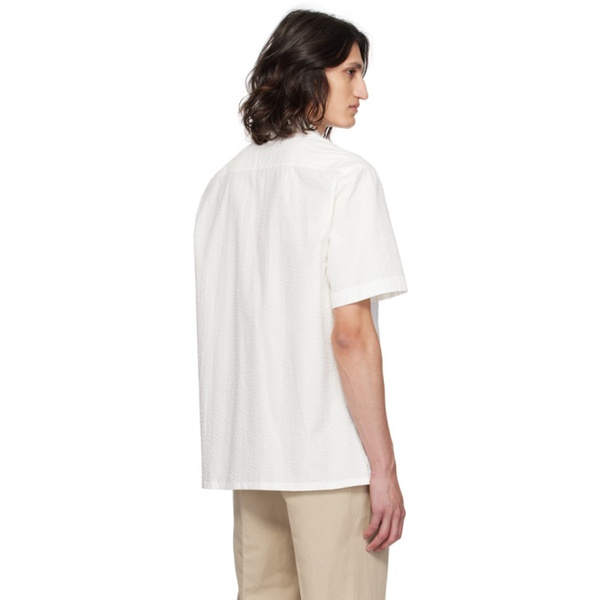  브리오니 Brioni 오프화이트 Off-White Relaxed Shirt 241959M192002