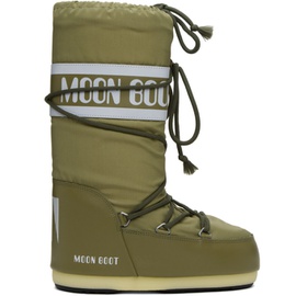 Moon Boot Khaki Icon Boots 241970M255004