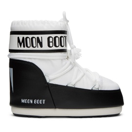 Moon Boot White Icon Low Boots 241970M255008