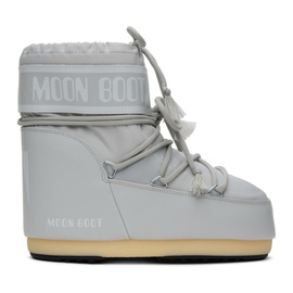 Moon Boot Gray Icon Low Boots 241970M255010