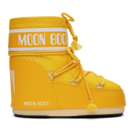 Moon Boot Yellow Icon Low Boots 241970M255018