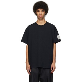 엔 할리우드 N.Hoolywood Black Half Sleeve T-Shirt 241992M213001