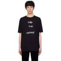 COUT DE LA LIBERTE Black Freddie Upside Down T-shirt 242006M213000