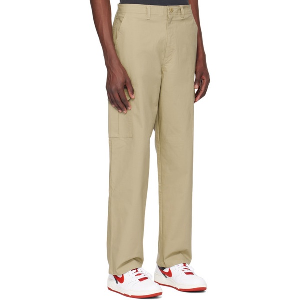 나이키 Nike Khaki Embroidered Cargo Pants 242011M188000