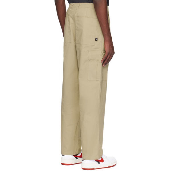 나이키 Nike Khaki Embroidered Cargo Pants 242011M188000