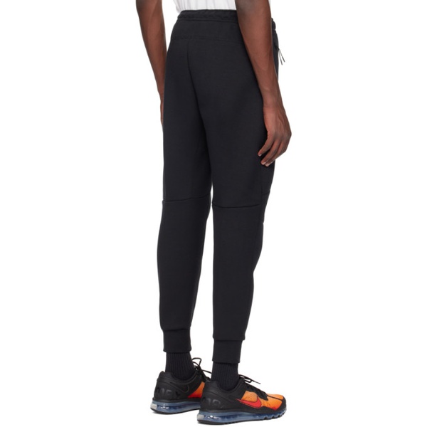 나이키 Nike Black Printed Sweatpants 242011M190008
