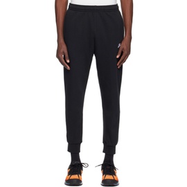 Nike Black Embroidered Sweatpants 242011M190016