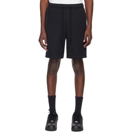 Nike Black Printed Shorts 242011M193023