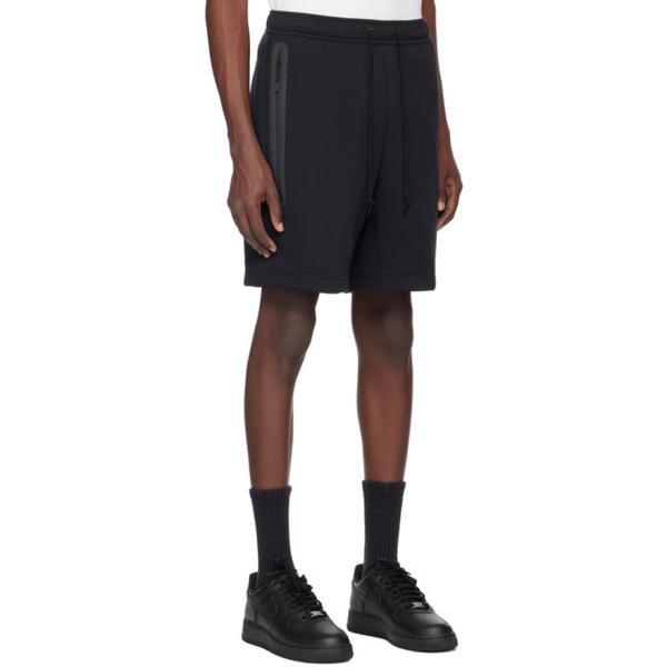 나이키 Nike Black Printed Shorts 242011M193023