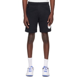 Nike Black Printed Shorts 242011M193034