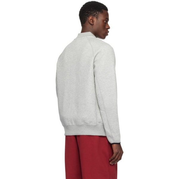 나이키 Nike Gray Zip Sweatshirt 242011M202005