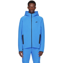 Nike Blue Lightweight Hoodie 242011M202010