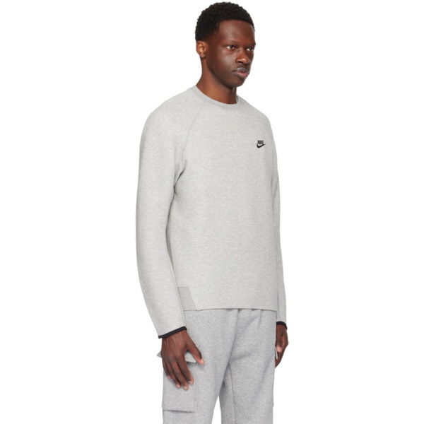 나이키 Nike Gray Lightweight Sweatshirt 242011M204001