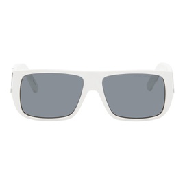 마크 제이콥스 Marc Jacobs White Text Logo Rectangular Sunglasses 242190F005000