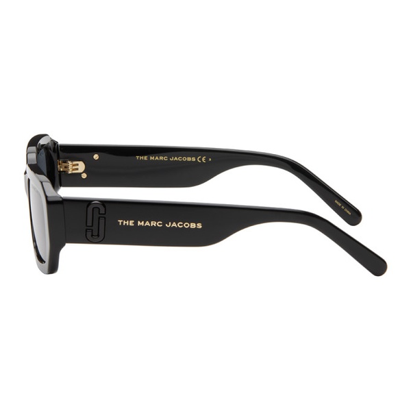 마크제이콥스 마크 제이콥스 Marc Jacobs Black Rectangular Sunglasses 242190F005012