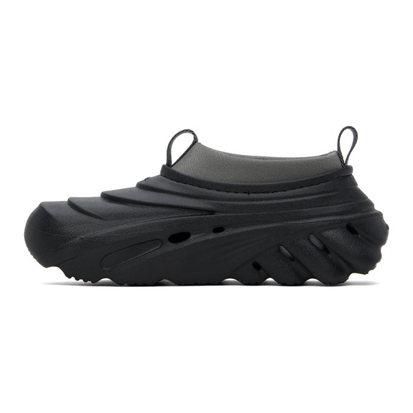 크록스 Crocs Black Echo Storm Sneakers 242209F121010