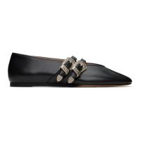Le Monde Beryl Black Claudia Ballerina Flats 242226F121003