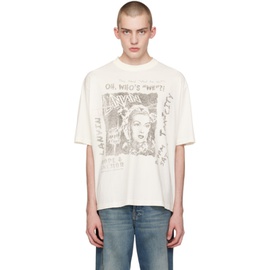 랑방 Lanvin White Future 에디트 Edition T-Shirt 242254M213001