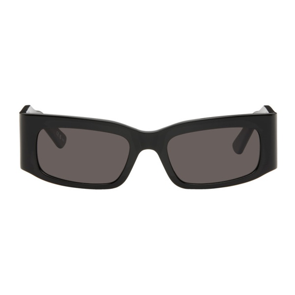 발렌시아가 발렌시아가 Balenciaga Black Rectangular Sunglasses 242342F005008