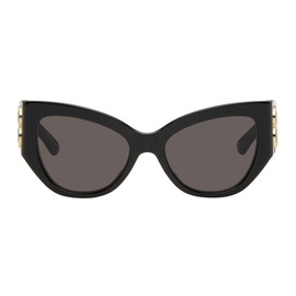 발렌시아가 Balenciaga Black Bossy Butterfly Sunglasses 242342F005025