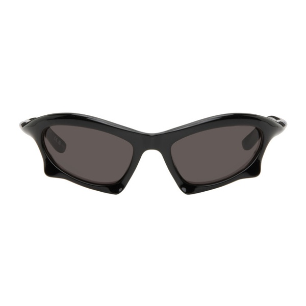 발렌시아가 발렌시아가 Balenciaga Black Bat Rectangle Sunglasses 242342F005030