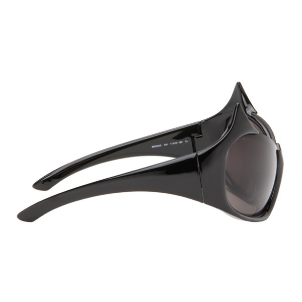 발렌시아가 발렌시아가 Balenciaga Black Gotham Cat Sunglasses 242342F005033