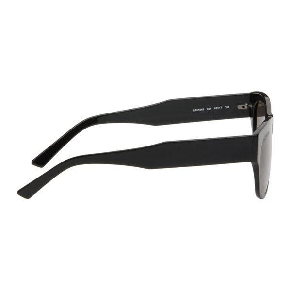 발렌시아가 발렌시아가 Balenciaga Black Rectangular Sunglasses 242342F005040
