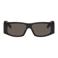 발렌시아가 Balenciaga Black LED Frame Sunglasses 242342M134005