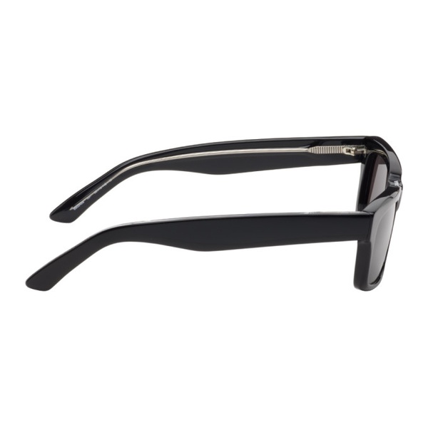 발렌시아가 발렌시아가 Balenciaga Black Rectangular Sunglasses 242342M134041
