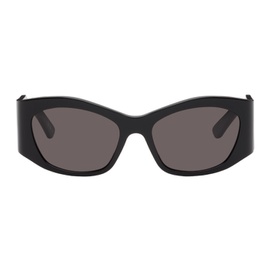 발렌시아가 Balenciaga Black Cat-Eye Sunglasses 242342M134049