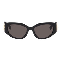 발렌시아가 Balenciaga Black Bossy Round AF Sunglasses 242342M134051