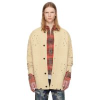 Andersson Bell Beige Roghen Wool Long Cardigan 242375M200001