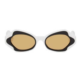 마르니 Marni White 레트로슈퍼퓨쳐 R에트로 ETROSUPERFUTURE 에디트 Edition Unlahand Sunglasses 242379M134055