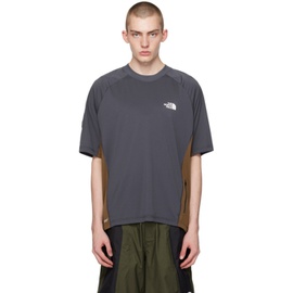 언더커버 UNDERCOVER Gray & Brown 노스페이스 The North Face 에디트 Edition T-Shirt 242414M213023