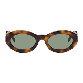 생로랑 Saint Laurent Tortoiseshell SL M136 Sunglasses 242418F005000