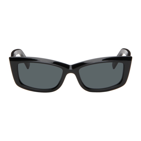 생로랑 생로랑 Saint Laurent Black SL 658 New Wave Sunglasses 242418F005024