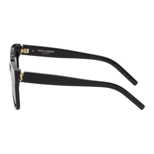 생로랑 생로랑 Saint Laurent Black SL M40 Sunglasses 242418F005031