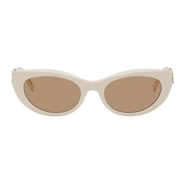 생로랑 Saint Laurent 오프화이트 Off-White SL M115 Sunglasses 242418F005033